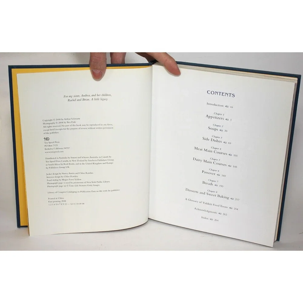 Arthur Schwartz's JEWISH HOME COOKING Yiddish Recipes Revisited HC/DJ Cookbook
